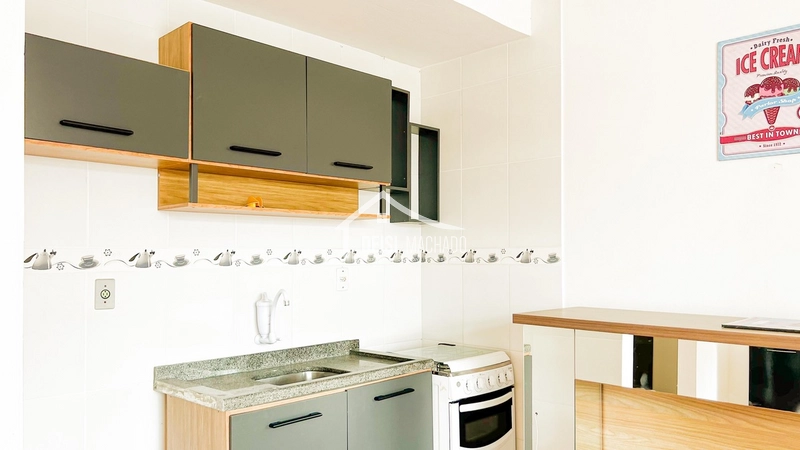 Apartamento JK a poucos metros da beira mar: 2ª foto da galeria de imagens do imóvel