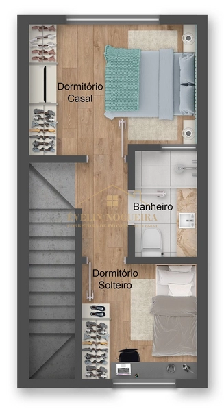 Vendo Sobrados Modernos com pátio privativo: 8ª foto da galeria de imagens do imóvel