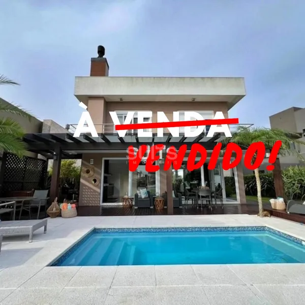 Sobrado beira lago à venda no condomínio Ventura!: 1ª foto da galeria de imagens do imóvel