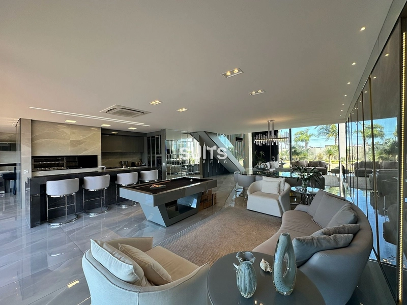 Mansão beira lago mobiliada e decorada: 6ª foto da galeria de imagens do imóvel