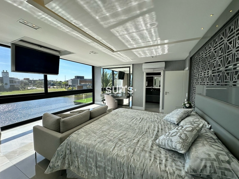 Mansão beira lago mobiliada e decorada: 28ª foto da galeria de imagens do imóvel