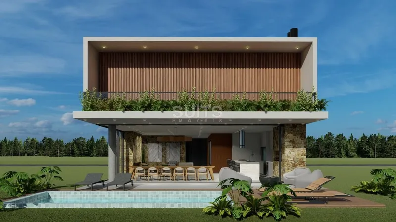 Excelente sobrado em construção no condomínio Bosques de Atlântida: 5ª foto da galeria de imagens do imóvel