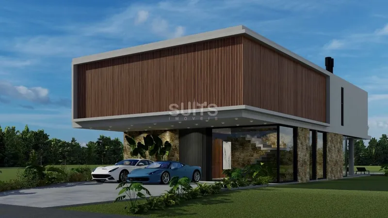 Excelente sobrado em construção no condomínio Bosques de Atlântida: 2ª foto da galeria de imagens do imóvel