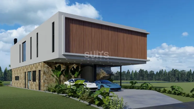 Excelente sobrado em construção no condomínio Bosques de Atlântida: 3ª foto da galeria de imagens do imóvel