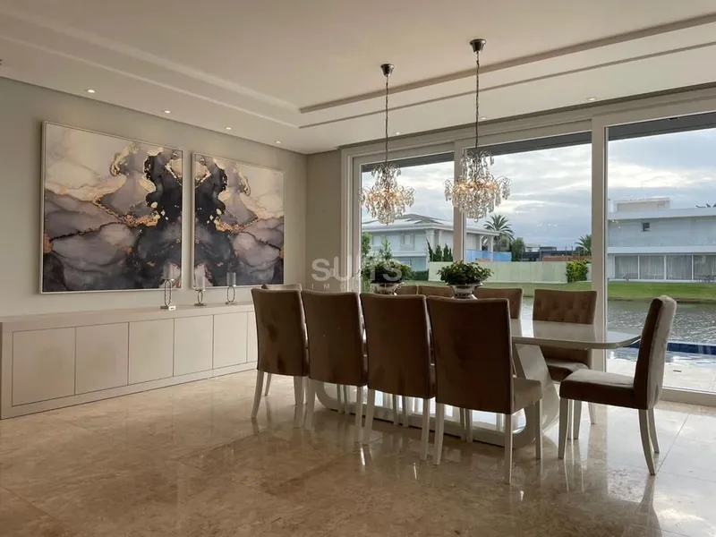 Sobrado com muita sofisticação na beira do lago no cond. Enseada: 8ª foto da galeria de imagens do imóvel