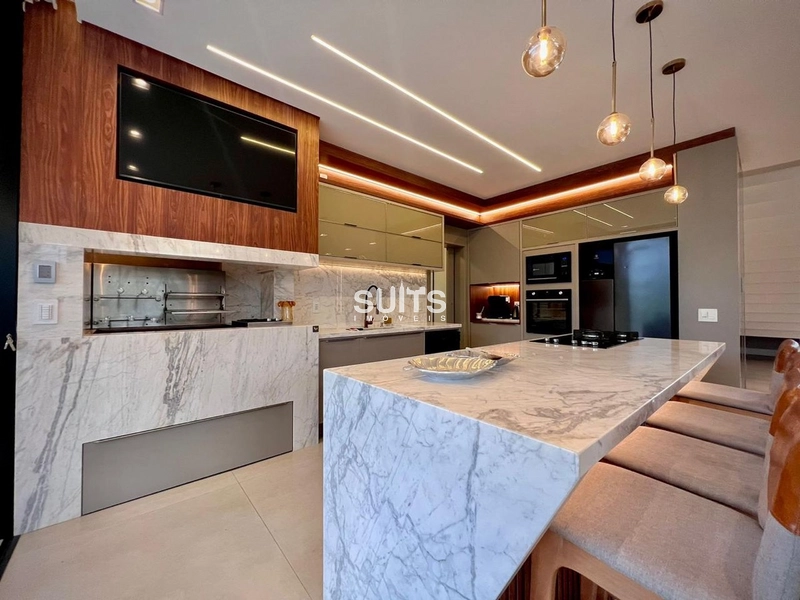 Sobrado Beira Lago de Luxo Em Obra no Condomínio Capão Ilhas: 3ª foto da galeria de imagens do imóvel