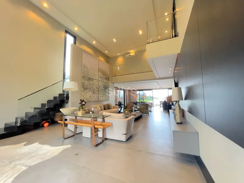 Belíssimo sobrado com vista para todo o condomínio no Enseada: 4ª foto da galeria de imagens do imóvel