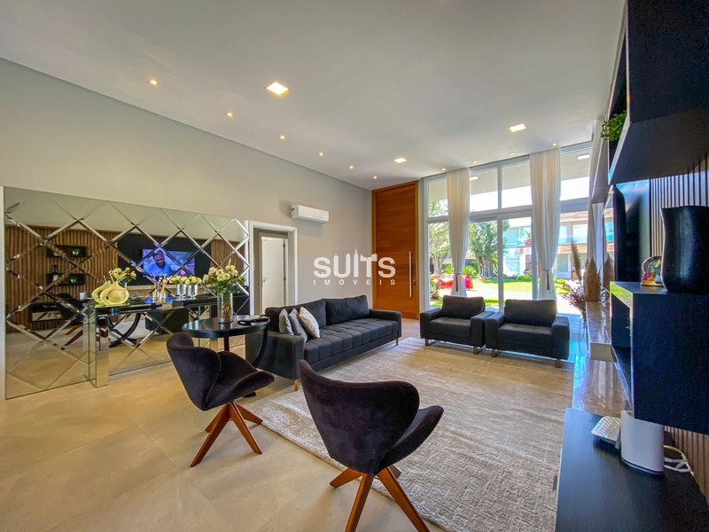 Incrível casa térrea beira lago no condomínio Enseada: 6ª foto da galeria de imagens do imóvel