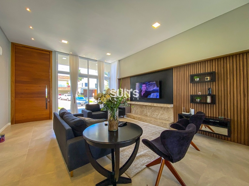 Incrível casa térrea beira lago no condomínio Enseada: 5ª foto da galeria de imagens do imóvel