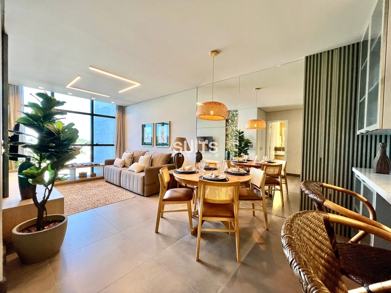 Excelente apartamento mobiliado e decorado no Ed. Livin Resort House: 4ª foto da galeria de imagens do imóvel