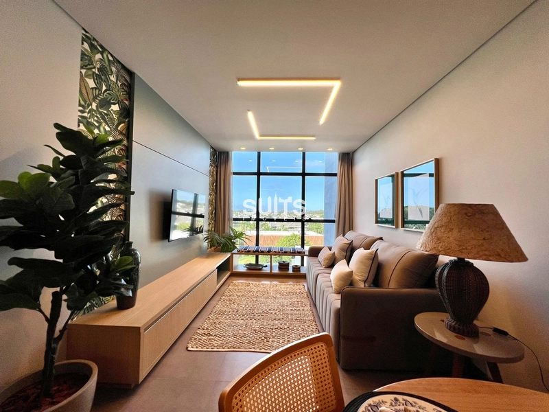 Excelente apartamento mobiliado e decorado no Ed. Livin Resort House: 1ª foto da galeria de imagens do imóvel