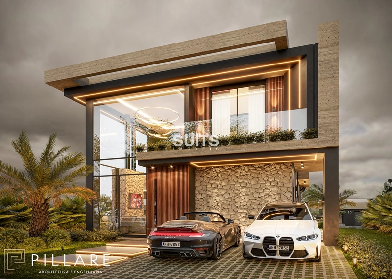 Lindo sobrado beira lago no condomínio Sunset no centro de Xangri-lá: 2ª foto da galeria de imagens do imóvel