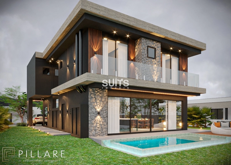 Lindo sobrado beira lago no condomínio Sunset no centro de Xangri-lá: 7ª foto da galeria de imagens do imóvel