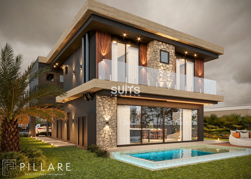 Lindo sobrado beira lago no condomínio Sunset no centro de Xangri-lá: 6ª foto da galeria de imagens do imóvel