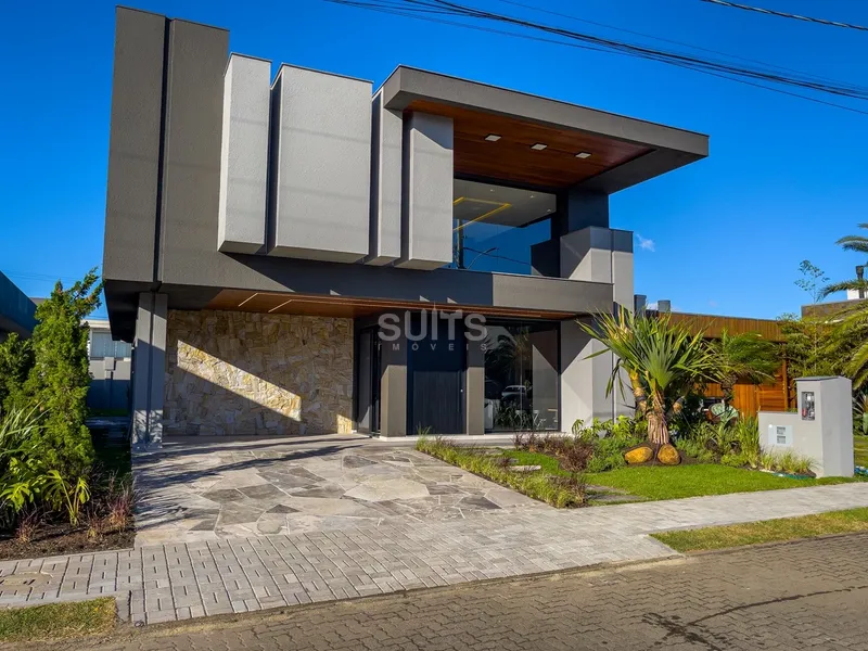 Excelente sobrado novo no condomínio Sea Coast: 3ª foto da galeria de imagens do imóvel