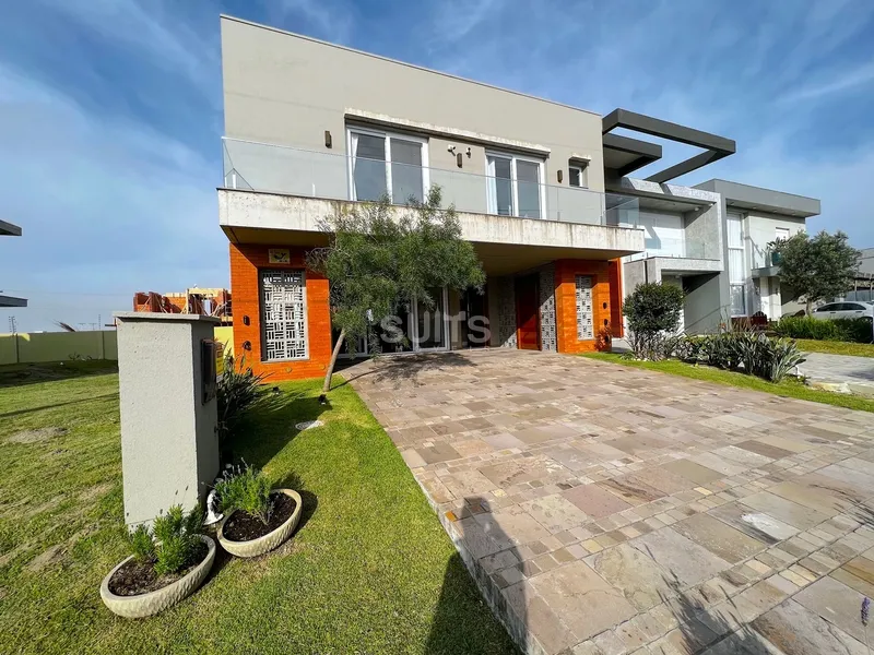 Ótimo sobrado com estilo rústico à venda no condomínio Blue: 4ª foto da galeria de imagens do imóvel