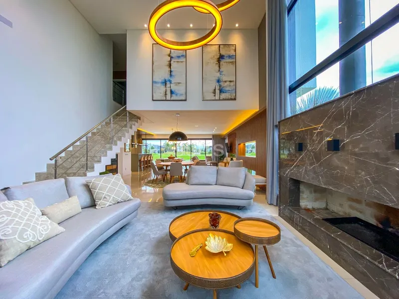 Incrível sobrado mobiliado e decorado à venda no condomínio Enseada: 5ª foto da galeria de imagens do imóvel