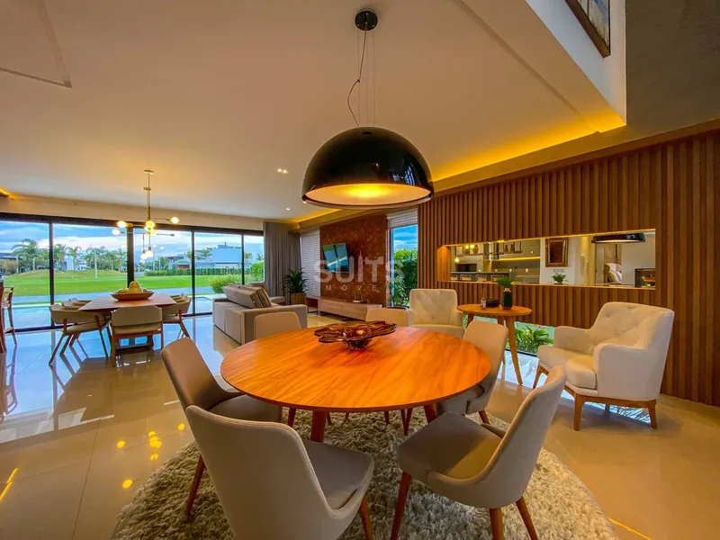 Incrível sobrado mobiliado e decorado à venda no condomínio Enseada: 10ª foto da galeria de imagens do imóvel