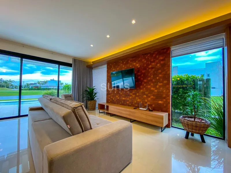 Incrível sobrado mobiliado e decorado à venda no condomínio Enseada: 14ª foto da galeria de imagens do imóvel