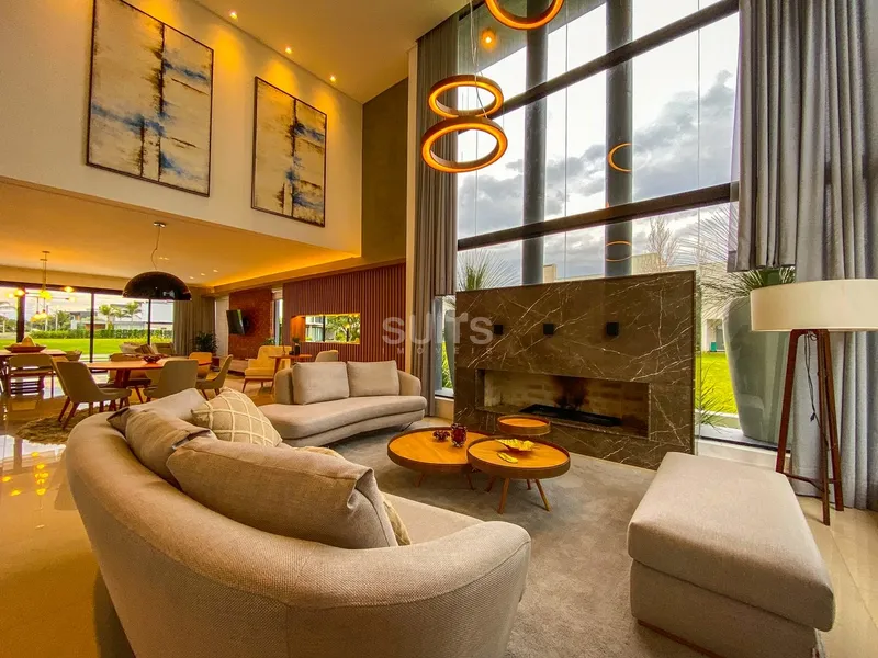 Incrível sobrado mobiliado e decorado à venda no condomínio Enseada: 4ª foto da galeria de imagens do imóvel