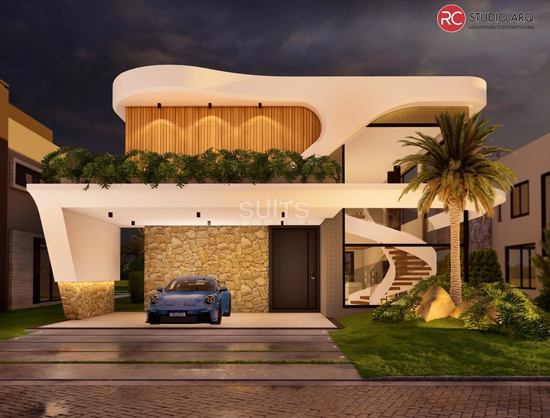 Sobrado em lote diferenciado na beira do lago no condomínio Amare Home Resort: 4ª foto da galeria de imagens do imóvel