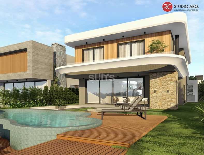 Sobrado em lote diferenciado na beira do lago no condomínio Amare Home Resort: 2ª foto da galeria de imagens do imóvel