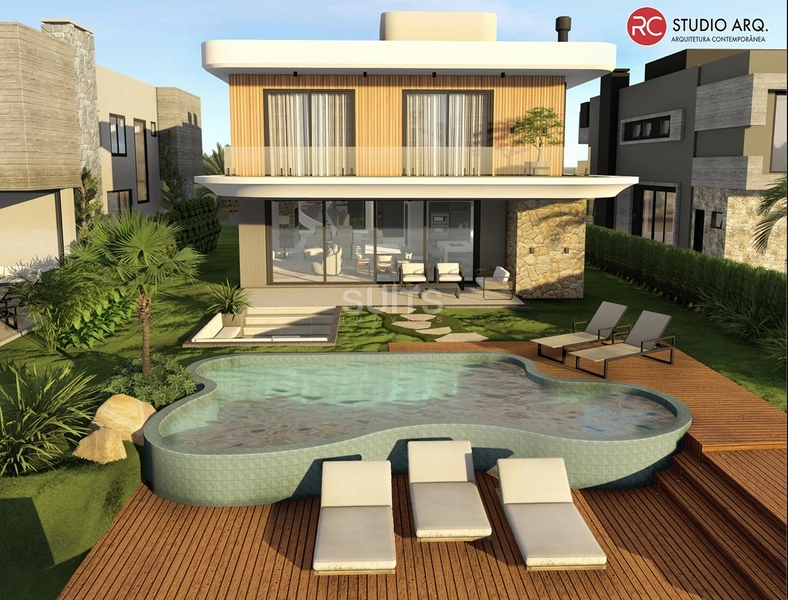 Sobrado em lote diferenciado na beira do lago no condomínio Amare Home Resort: 3ª foto da galeria de imagens do imóvel