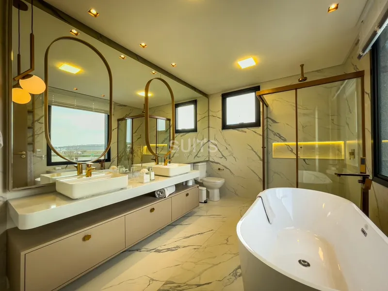 Excelente mansão com fundos para uma área verde no cond. Enseada Lagos: 64ª foto da galeria de imagens do imóvel