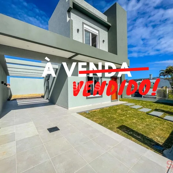 Lindíssima casa em construção no centro da praia de Xangri-Lá: 1ª foto da galeria de imagens do imóvel