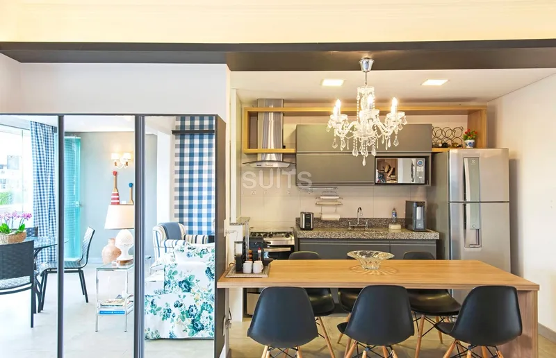 Excelente apartamento mobiliado e decorado no cond. Rossi Atlântida: 2ª foto da galeria de imagens do imóvel