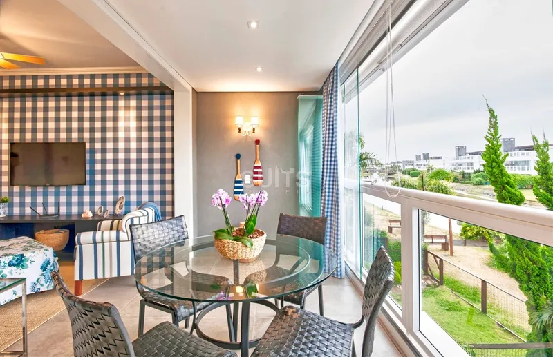 Excelente apartamento mobiliado e decorado no cond. Rossi Atlântida: 6ª foto da galeria de imagens do imóvel