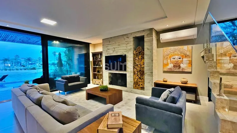 Incrível sobrado beira lago no condomínio Malibu: 6ª foto da galeria de imagens do imóvel