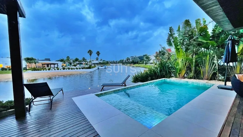 Incrível sobrado beira lago no condomínio Malibu: 17ª foto da galeria de imagens do imóvel