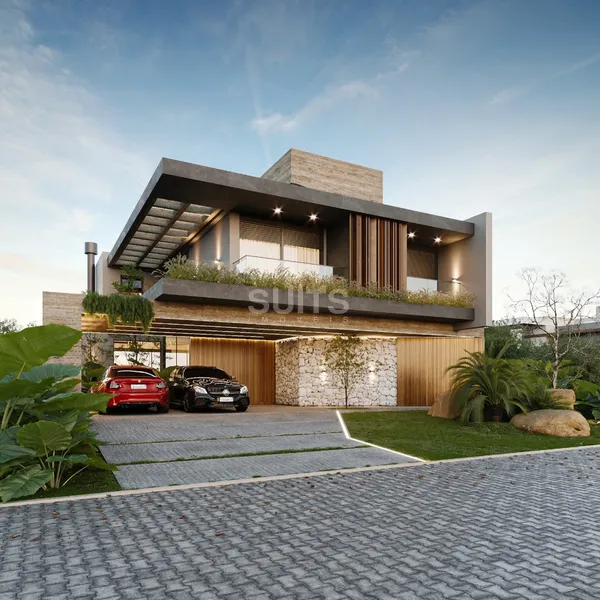 Excelente Sobrado Beira-Lago no Condomínio Riviera: 1ª foto da galeria de imagens do imóvel