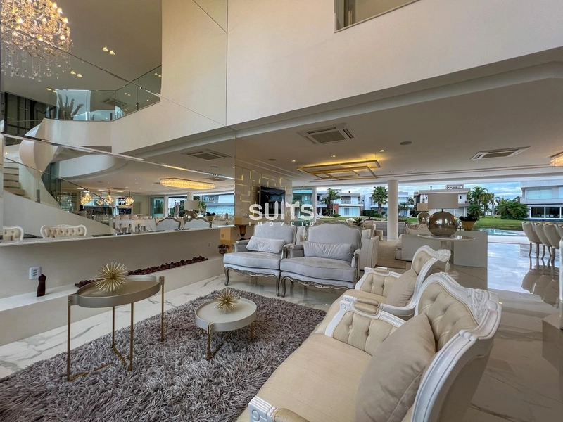 Incrível mansão beira lago no condomínio Enseada: 42ª foto da galeria de imagens do imóvel