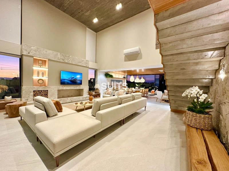 Belíssima mansão á venda no condomínio enseada: 4ª foto da galeria de imagens do imóvel