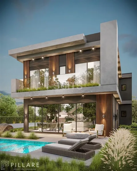 Incrível sobrado de esquina à venda no condomínio Blue: 5ª foto da galeria de imagens do imóvel