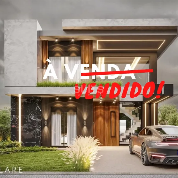 Incrível sobrado de esquina à venda no condomínio Blue: 1ª foto da galeria de imagens do imóvel