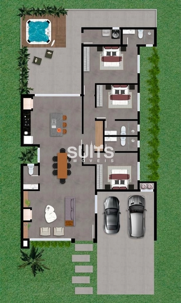 Excelente Casa no condomínio Terrasul: 5ª foto da galeria de imagens do imóvel