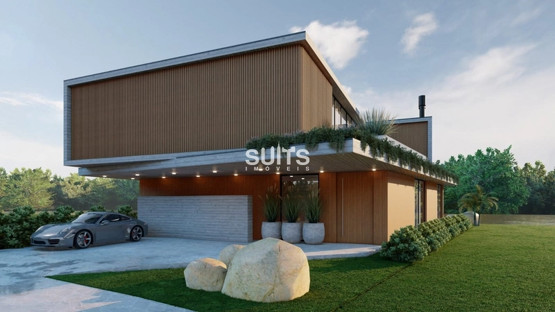 Sobrado a beira lago de alto padrão no condomínio Enseada: 3ª foto da galeria de imagens do imóvel