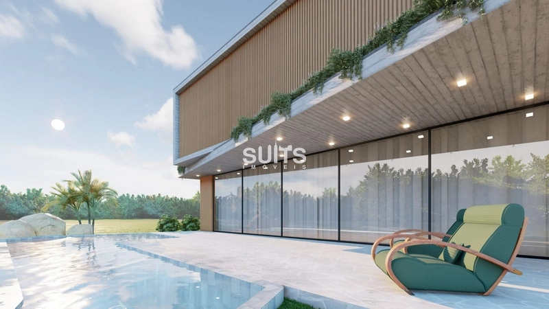 Sobrado a beira lago de alto padrão no condomínio Enseada: 5ª foto da galeria de imagens do imóvel