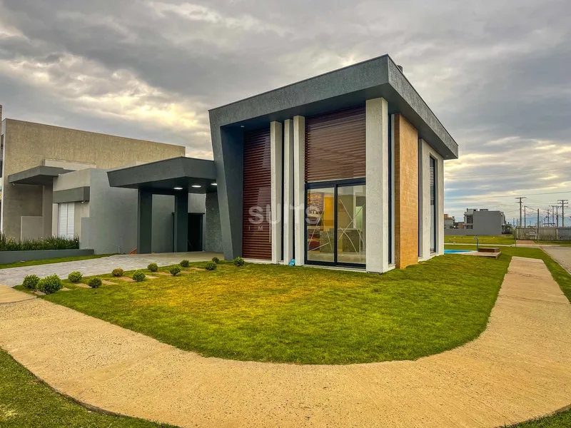 Linda casa em construção no bairro Planejado Santorini: 2ª foto da galeria de imagens do imóvel