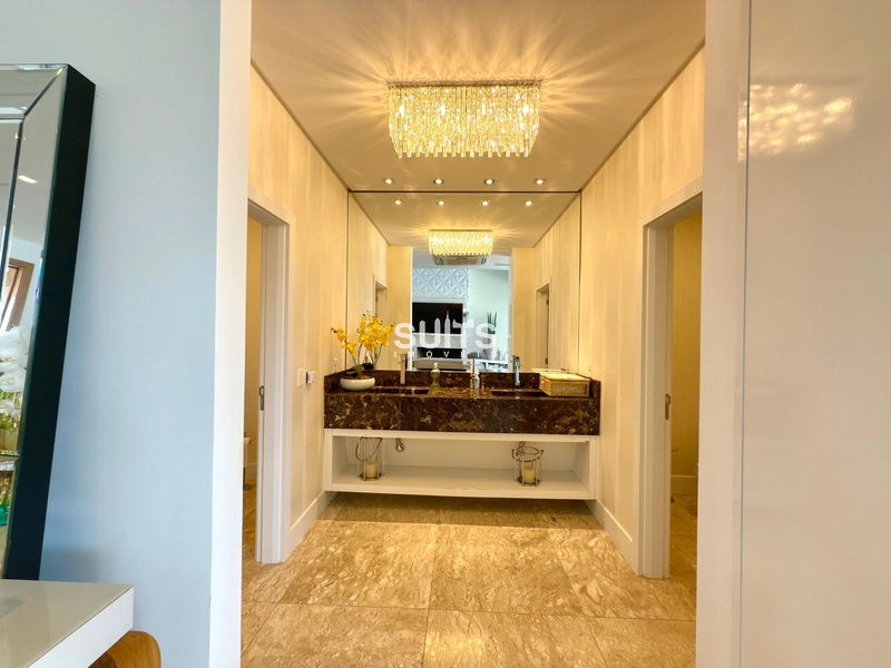 Excelente sobrado beira lago à venda no condomínio Enseada: 16ª foto da galeria de imagens do imóvel