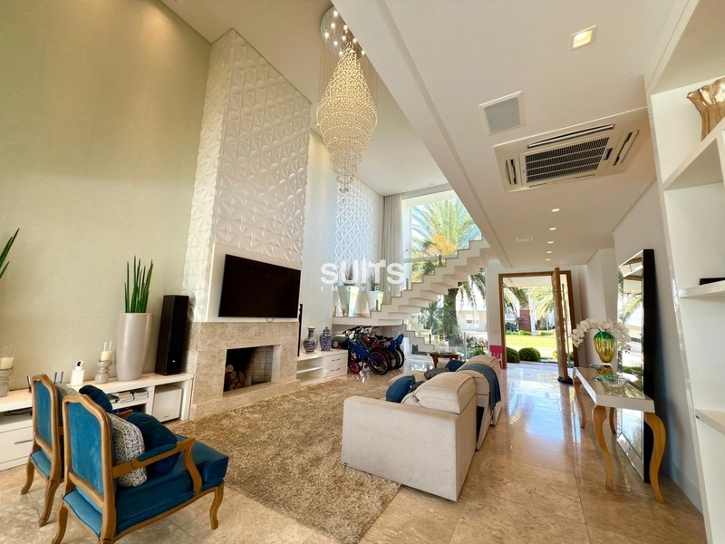 Excelente sobrado beira lago à venda no condomínio Enseada: 5ª foto da galeria de imagens do imóvel