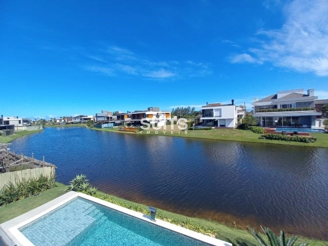 Linda sobrado beira lago em construção no condomínio Celebration: 44ª foto da galeria de imagens do imóvel
