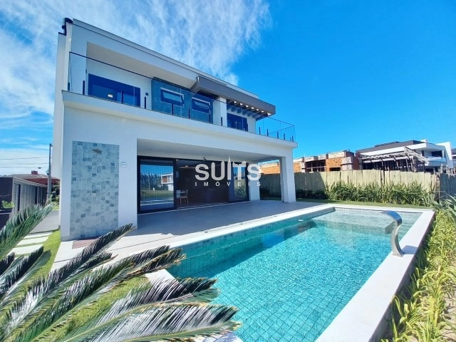 Linda sobrado beira lago em construção no condomínio Celebration: 40ª foto da galeria de imagens do imóvel