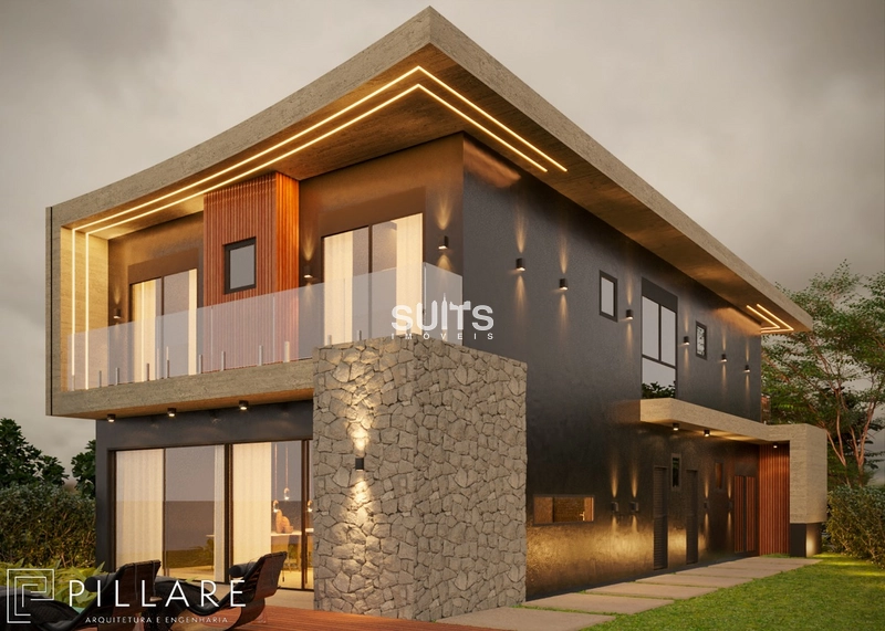 Lindo sobrado com 223m², frente norte, à venda no condomínio Sunset: 2ª foto da galeria de imagens do imóvel