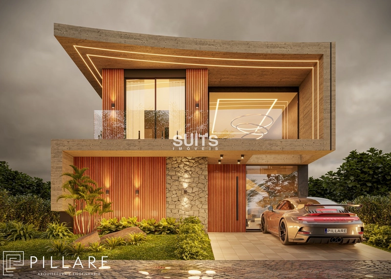 Lindo sobrado com 223m², frente norte, à venda no condomínio Sunset: 4ª foto da galeria de imagens do imóvel