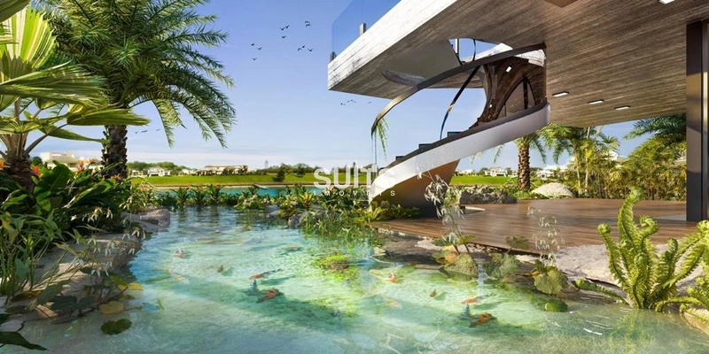 Mansão com vista para lagoa dos quadros no Cond. Velas da Marina: 4ª foto da galeria de imagens do imóvel