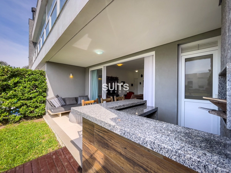 Apartamento giardino na beira do lago no cond. Rossi Atlântida: 6ª foto da galeria de imagens do imóvel